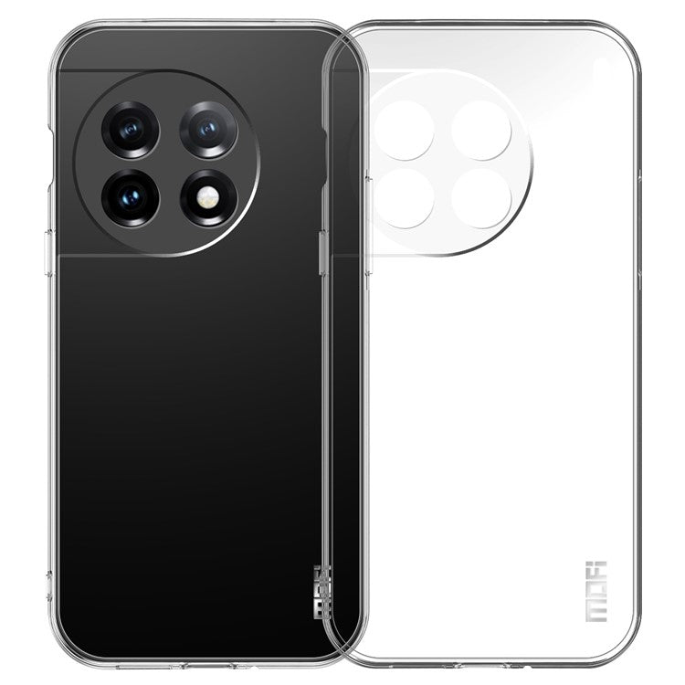 MOFI Protective Phone Case for OnePlus 11 5G , Soft TPU Anti-scratch Mobile Phone Cover