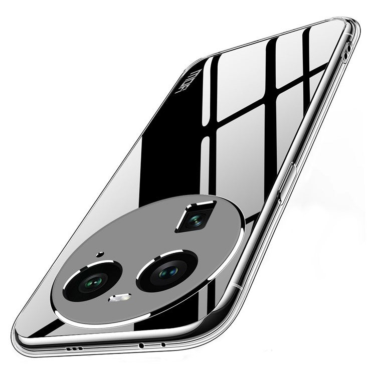 MOFI For Oppo Find X6 Transparent Soft TPU Protective Case Shockproof Phone Cover