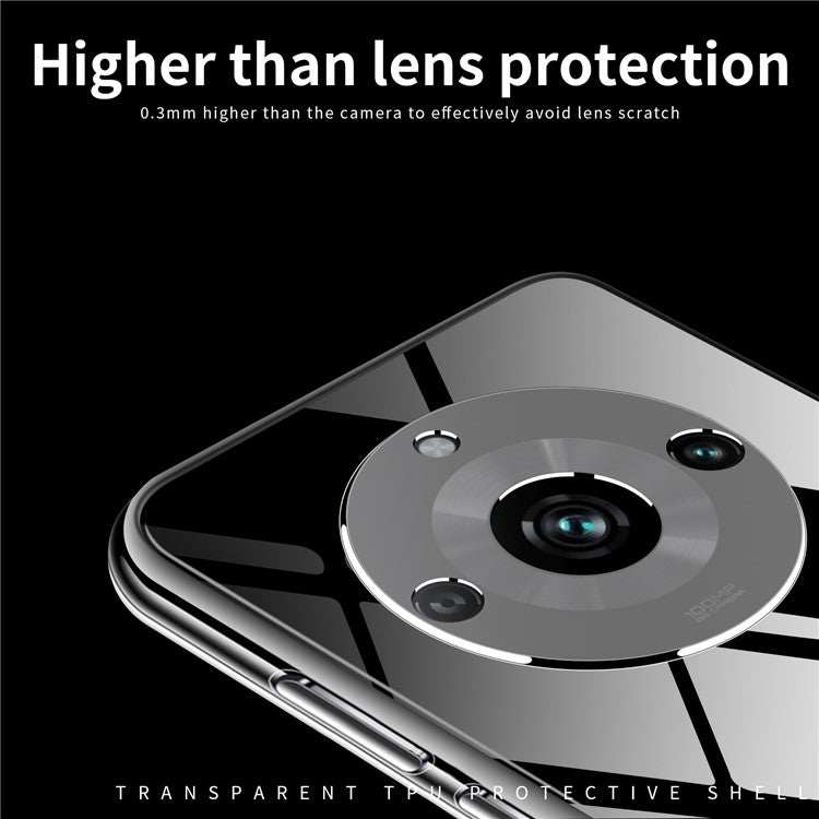 MOFI For Realme 11 Pro 5G / 11 Pro+ 5G Transparent TPU Phone Cover Soft Smartphone Case
