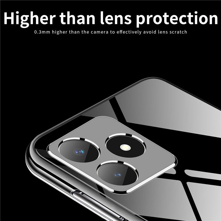 MOFI For Realme C53 (Global) / C53 (India) / C51 / Narzo N53 4G Transparent Phone Case Soft TPU Protective Phone Cover