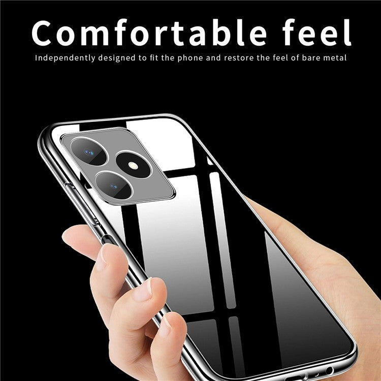 MOFI For Realme C53 (Global) / C53 (India) / C51 / Narzo N53 4G Transparent Phone Case Soft TPU Protective Phone Cover