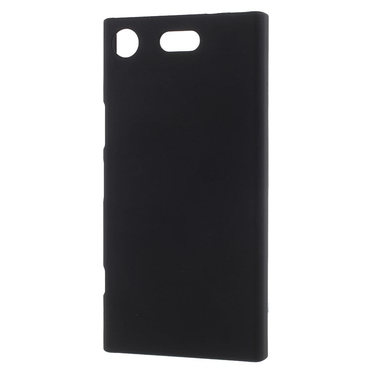 Rubberized PC Hard Shell for Sony Xperia XZ1 Compact - Black