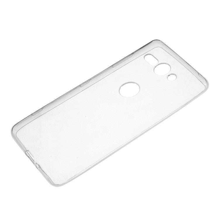 Clear TPU Back Phone Case for Sony Xperia XZ2 Compact - Transparent