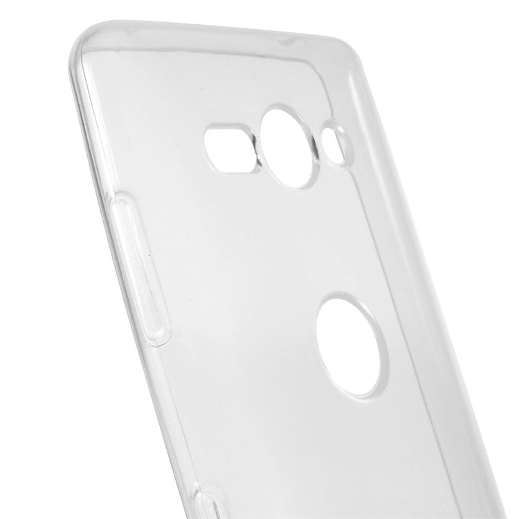 Clear TPU Back Phone Case for Sony Xperia XZ2 Compact - Transparent