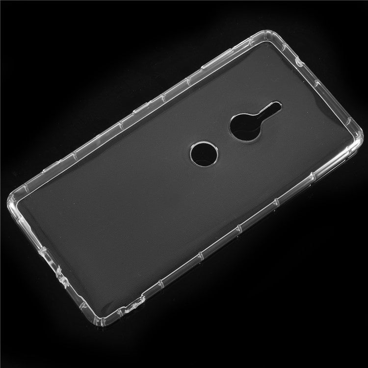 Clear TPU Mobile Phone Lightweight Case for Sony Xperia XZ2