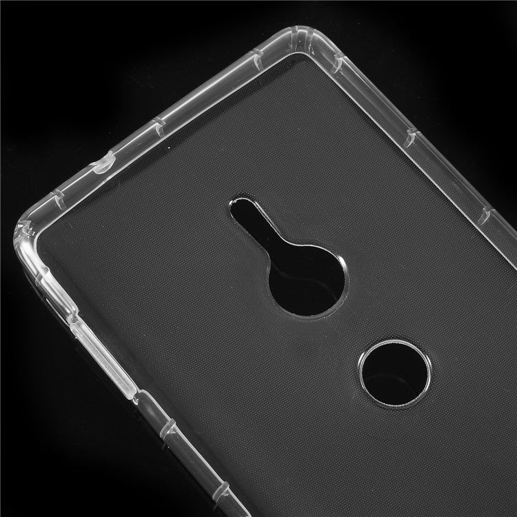 Clear TPU Mobile Phone Lightweight Case for Sony Xperia XZ2