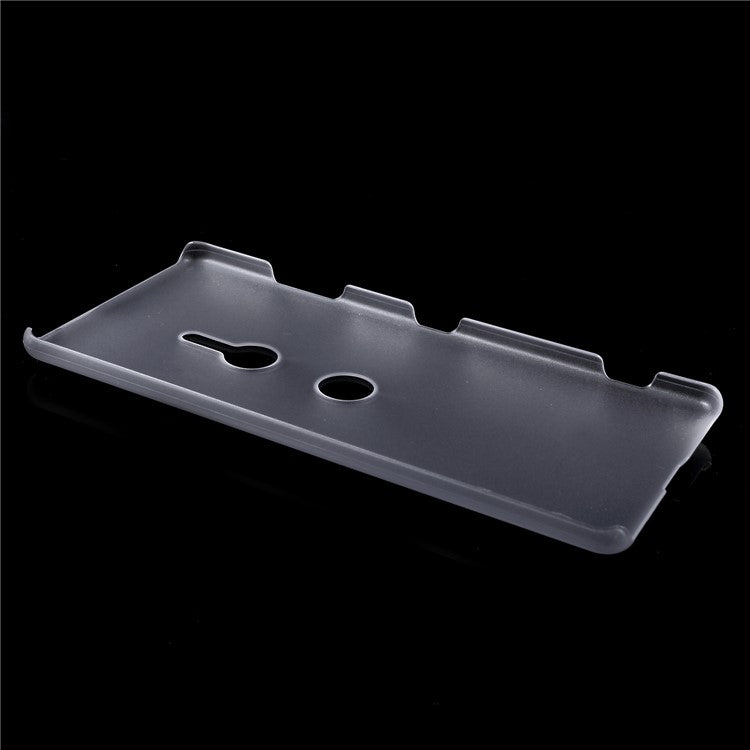 Rubberized Hard Shell Case for Sony Xperia XZ3 - Transparent