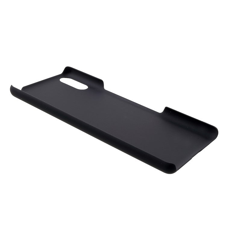 Rubberized PC Hard Cover for Sony Xperia L3 - Black