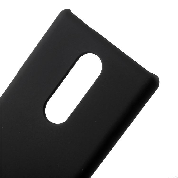 Rubberized Hard Plastic Protection Cover for Sony Xperia 1 - Black
