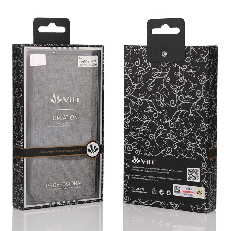 VILI DMX Cross Texture Card Holder Leather Stand Cover for Sony Xperia L3 - Black