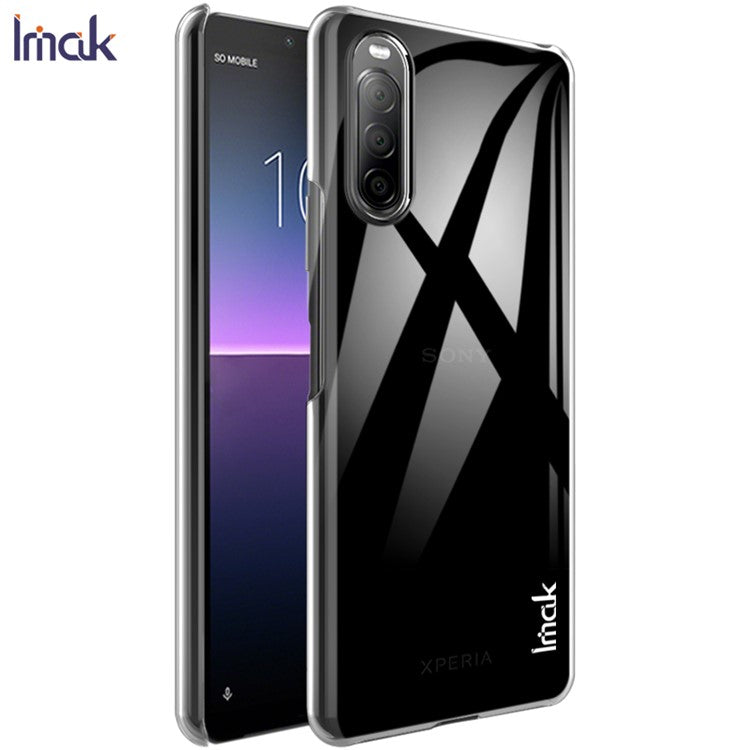 IMAK Crystal Case II Pro+ Scratch-resistant PC Case + Explosion-proof Film for Sony Xperia 10 II