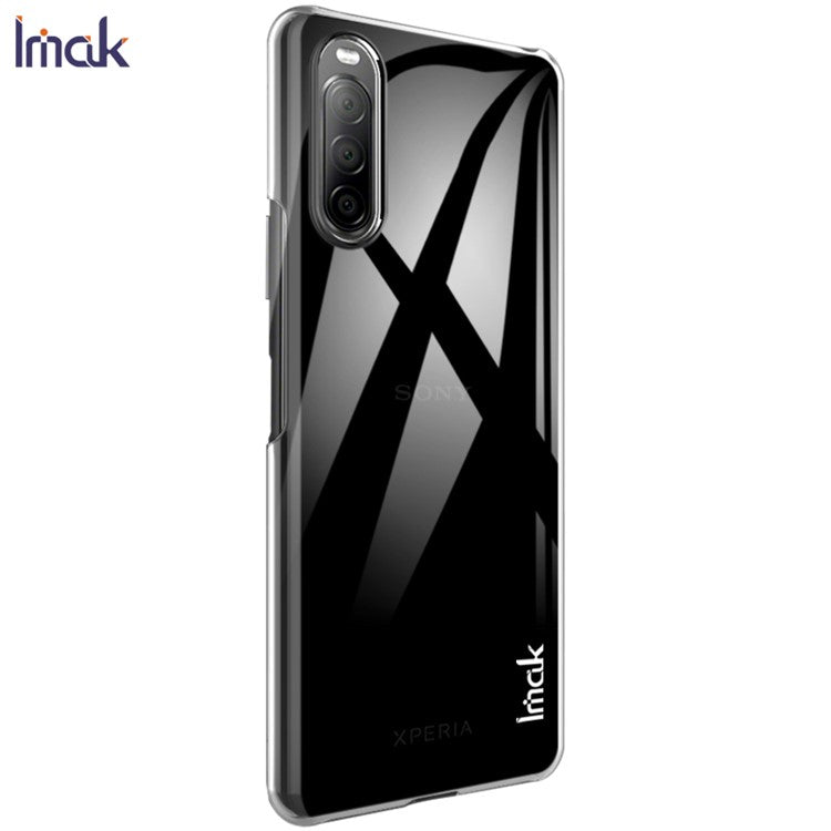 IMAK Crystal Case II Pro+ Scratch-resistant PC Case + Explosion-proof Film for Sony Xperia 10 II