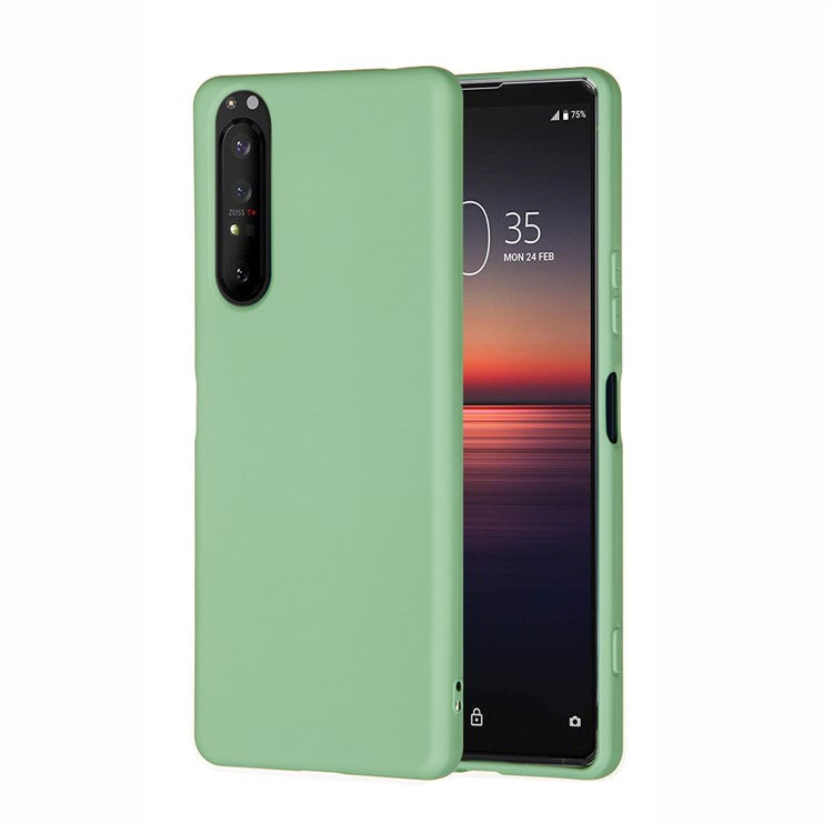 Liquid Silicone Phone Case for Sony Xperia 5 II - Green