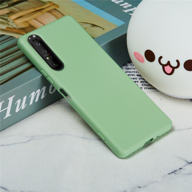 Liquid Silicone Phone Case for Sony Xperia 5 II - Green