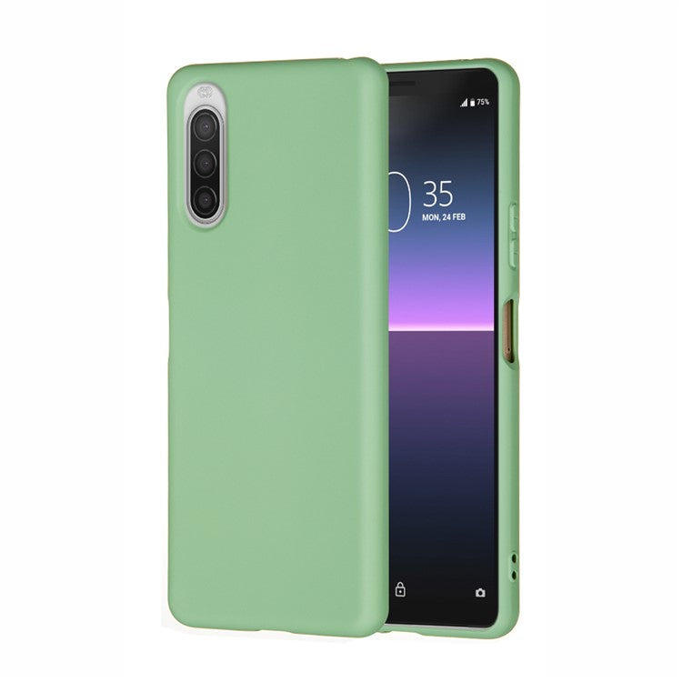 Liquid Silicone Phone Case for Sony Xperia 10 II - Green