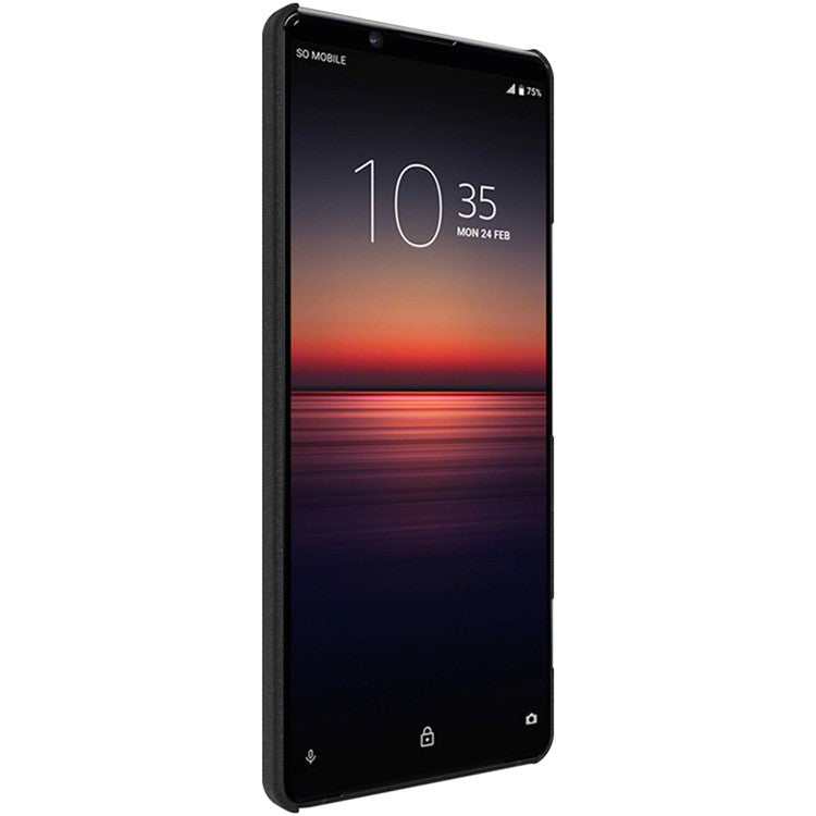 IMAK Cowboy Hard Shell PC Cell Phone Case for Sony Xperia 1 II - Matte Black