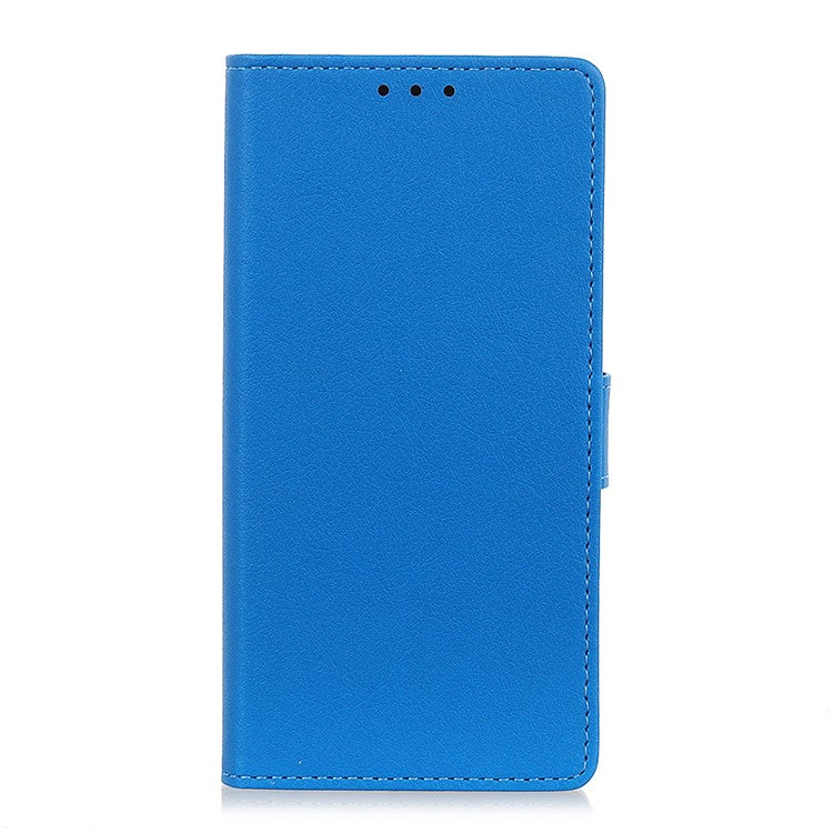 Wallet Leather Stand Case for Sony Xperia 10 III 5G - Blue
