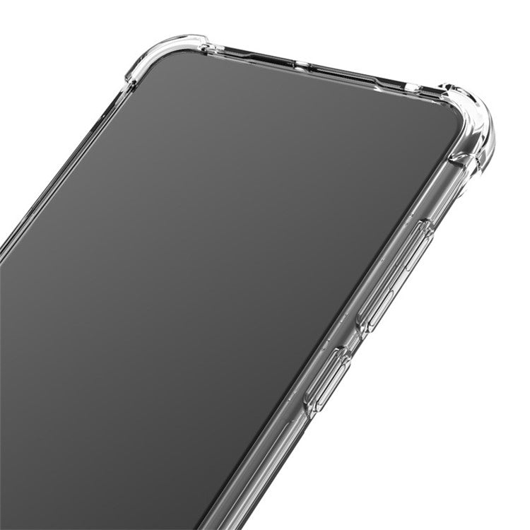 IMAK Well-Protected TPU Soft Case + Ultra Clear Screen Protector for Sony Xperia 1 III 5G - Transparent