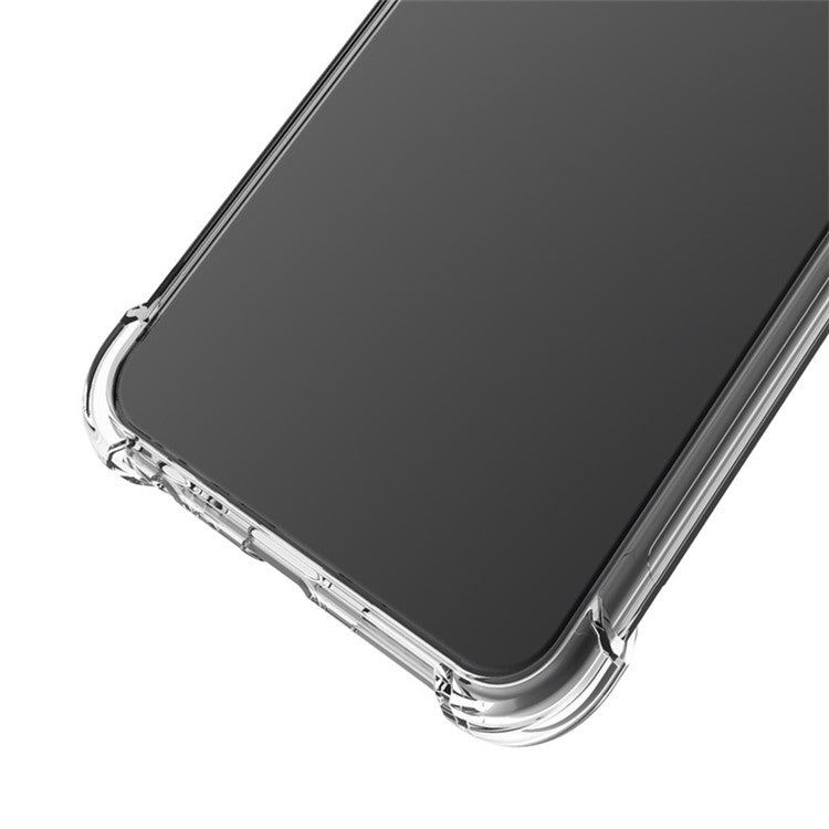 IMAK Flexible TPU Case with High Transparency Well-Protected Screen Protector for Sony Xperia 10 III 5G - Transparent