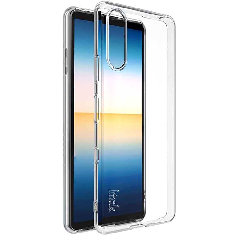 IMAK UX-5 Series Well-Protected Transparent Flexible TPU Case for Sony Xperia 10 III 5G