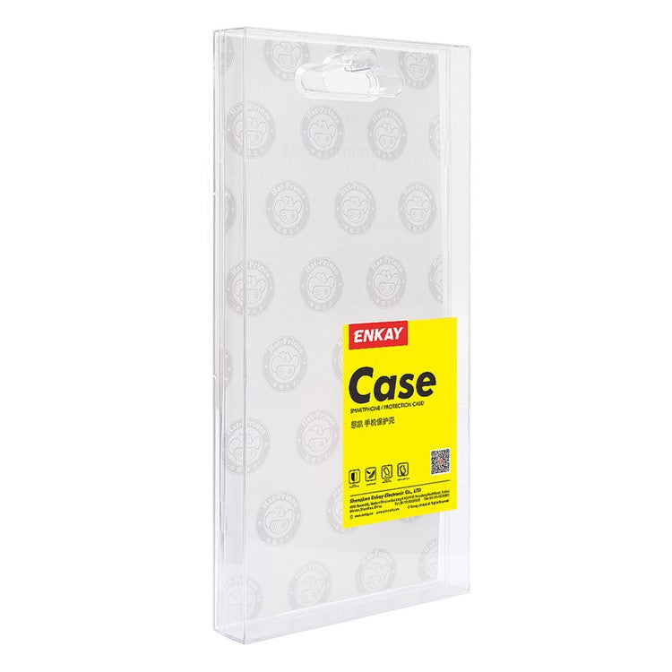ENKAY HAT PRINCE Drop-proof Transparent Soft TPU Phone Protective Shell Cover Case for Sony Xperia 10 III 5G