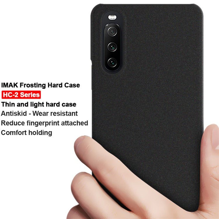 IMAK HC-2 Series Matte Surface Hard PC Phone Cover Shell for Sony Xperia 10 III 5G