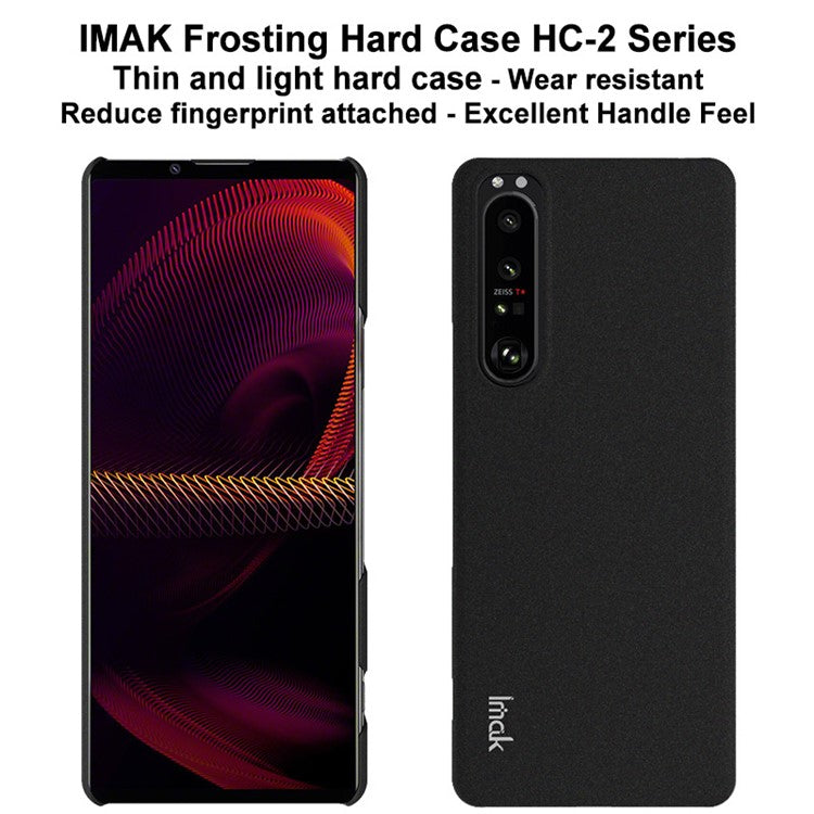 IMAK HC-2 Series Hard PC Frosted Surface Phone Cover Shell for Sony Xperia 1 III 5G