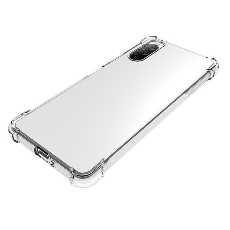Soft TPU Slim Clear Non-Slip Protective Phone Case Cover for Sony Xperia 10 II