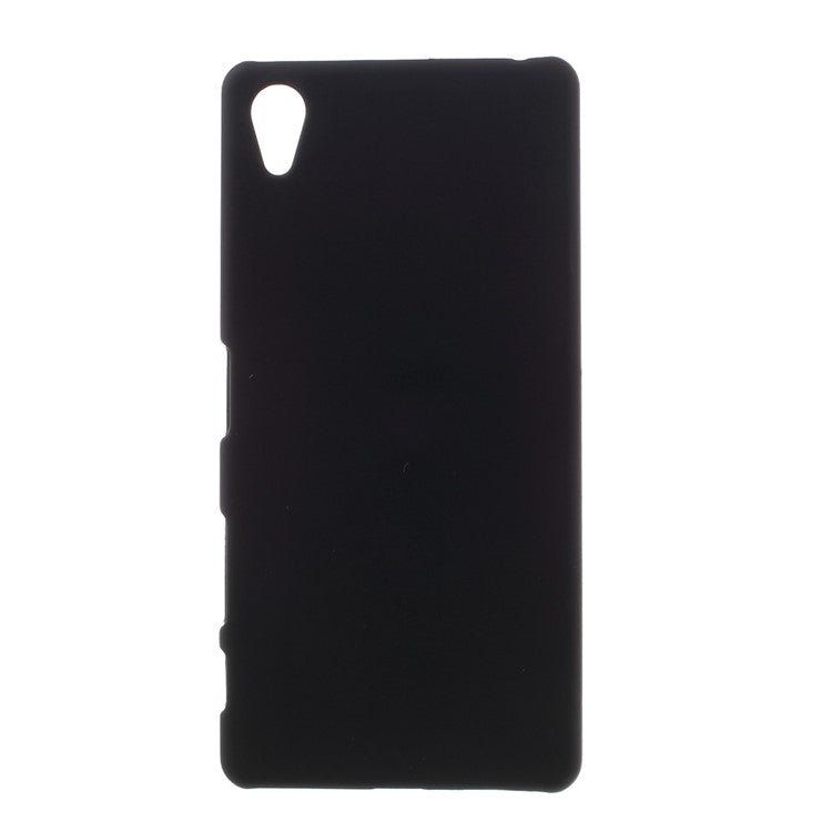 Rubberized Hard PC Case for Sony Xperia X - Black