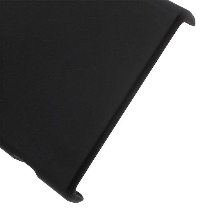 Rubberized Hard Plastic Case for Sony Xperia X Compact - Black