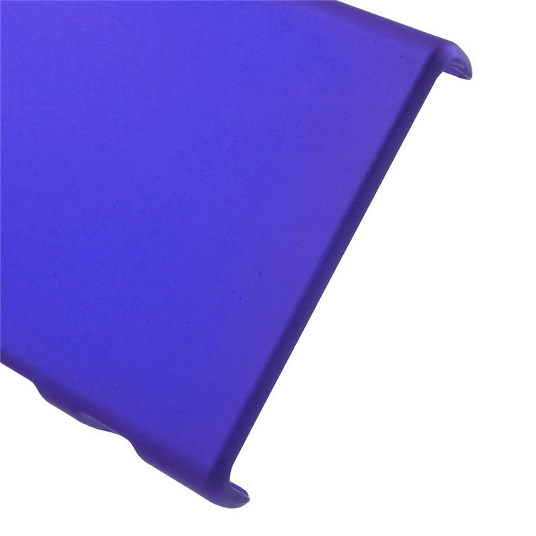 Rubberized Plastic Back Cover Case for Sony Xperia X Compact - Dark Blue