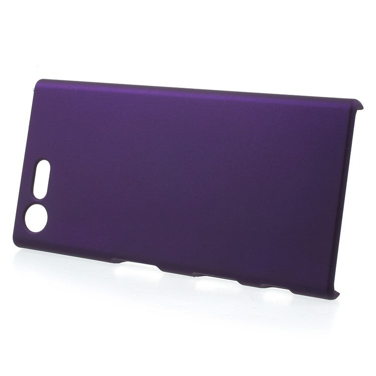 Rubberized Plastic Phone Case for Sony Xperia X Compact - Purple