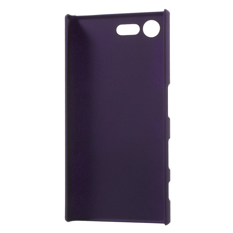 Rubberized Plastic Phone Case for Sony Xperia X Compact - Purple