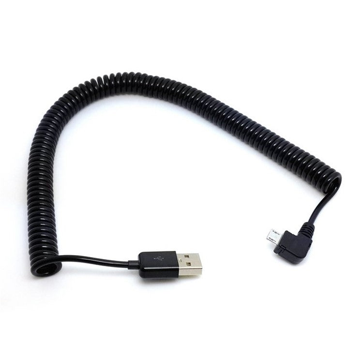 3m Right Angled USB 2.0 Male to Micro USB Port Cable for Tablet PC & Cell Phone