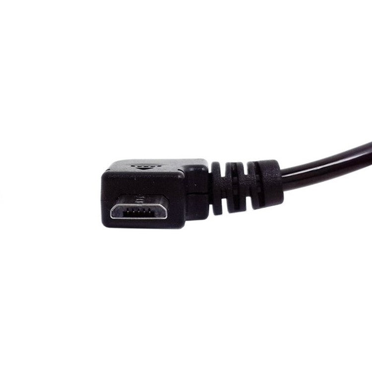 3m Right Angled USB 2.0 Male to Micro USB Port Cable for Tablet PC & Cell Phone