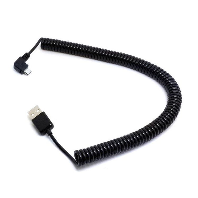 3m Right Angled USB 2.0 Male to Micro USB Port Cable for Tablet PC & Cell Phone