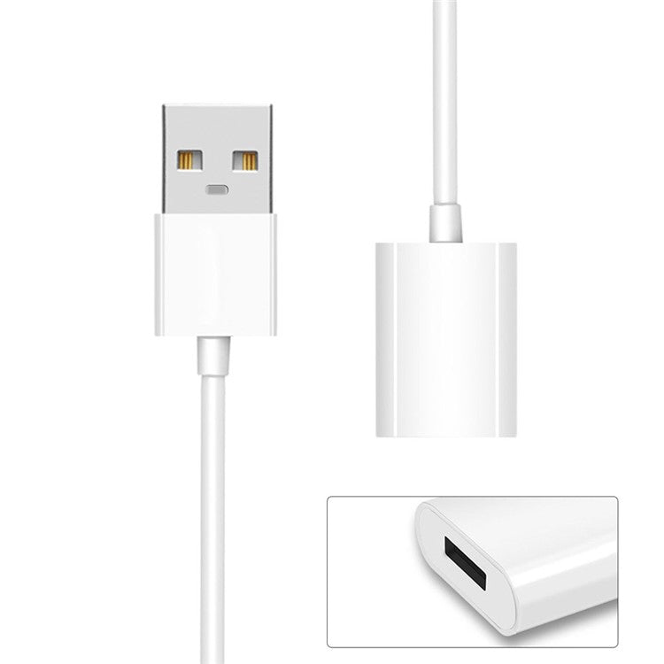 1m/3ft USB to Female 8Pin Adapter Apple Pencil Charging Cable for iPad Pro