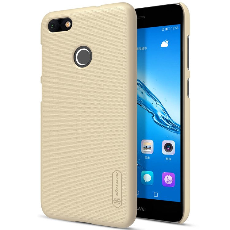 NILLKIN Super Frosted Shield Hard PC Mobile Phone Case for Huawei P9 lite mini / Enjoy 7 / Y6 Pro (2017) - Gold