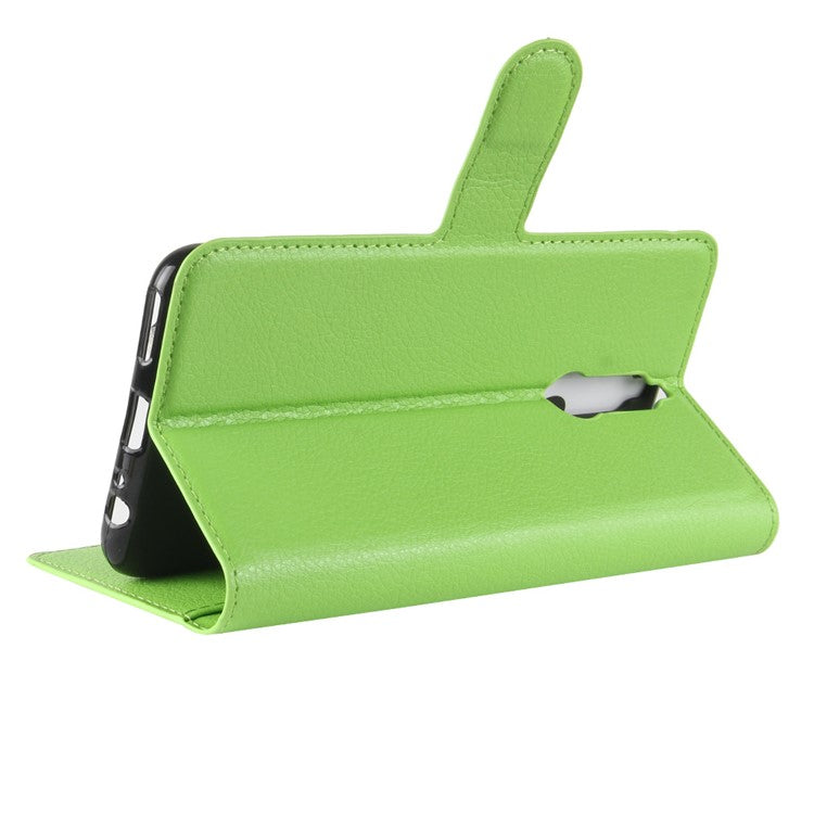 For Huawei nova 2i / Maimang 6 / Mate 10 Lite Litchi Skin Magnetic Leather Wallet Stand Case - Green