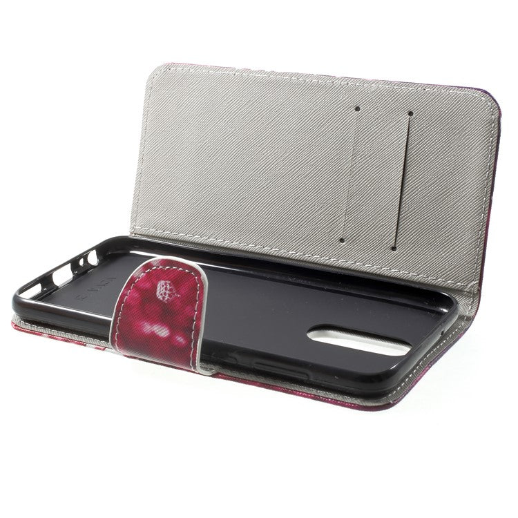 Pattern Printing Phone Leather Wallet Case for Huawei Mate 10 Lite / nova 2i / Maimang 6 / Honor 9i (India) - Keep Calm and Sparkle