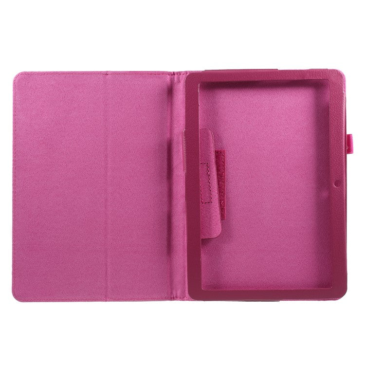 Foldable Stand PU Leather Card Slot Accessory Case for Huawei MediaPad T3 10 inch - Rose