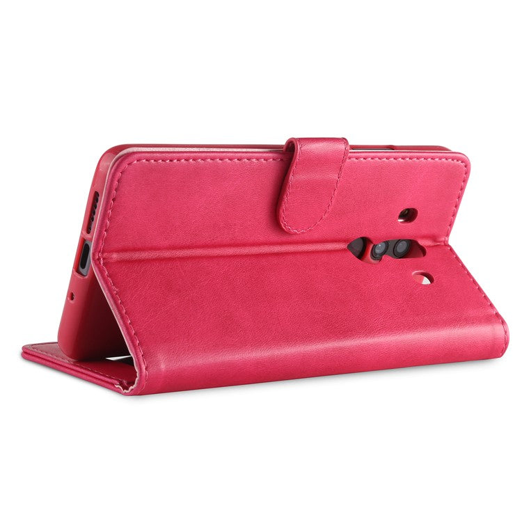 LC.IMEEKE Wallet Leather Stand Phone Cover for Huawei Mate 10 Pro - Rose