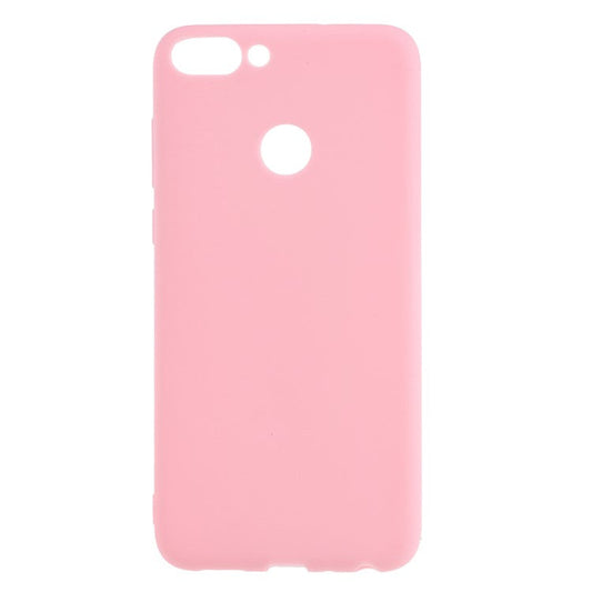 Matte Anti-scratch TPU Phone Casing for Huawei P Smart/Enjoy 7S - Pink