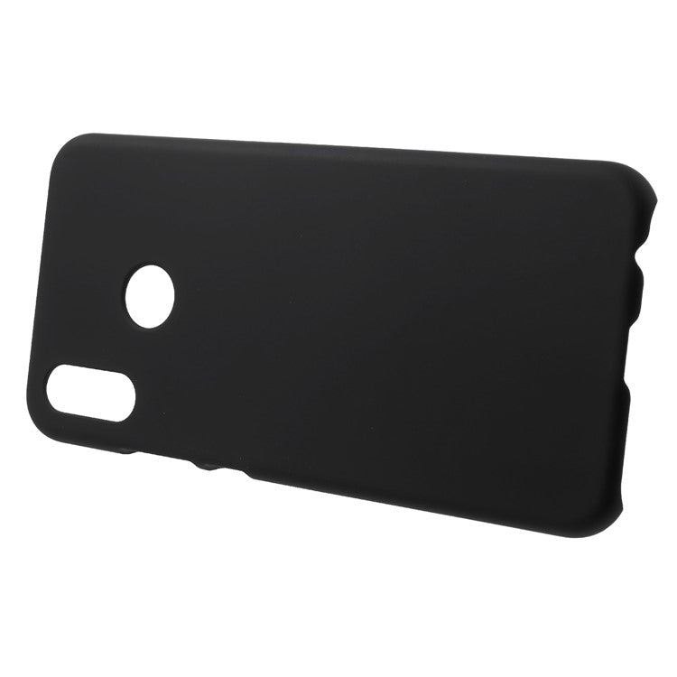 Rubberized Hard PC Case for Huawei P20 Lite / Nova 3e - Black