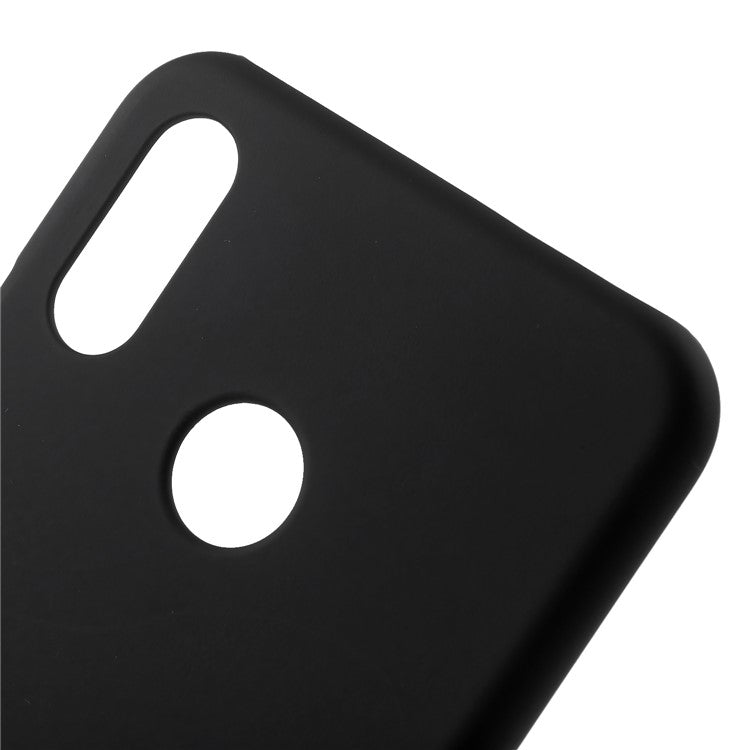 Rubberized Hard PC Case for Huawei P20 Lite / Nova 3e - Black