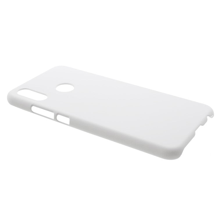 Rubberized Hard Shell Case for Huawei P20 Lite / Nova 3e - White