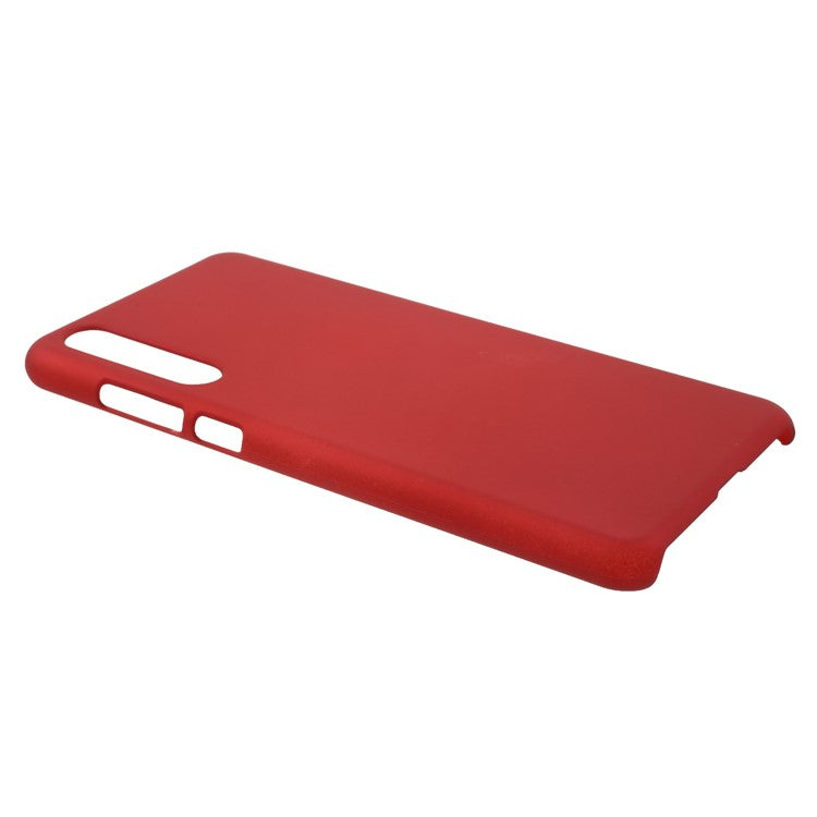 Rubberized PC Hard Cover for Huawei P20 Pro - Red