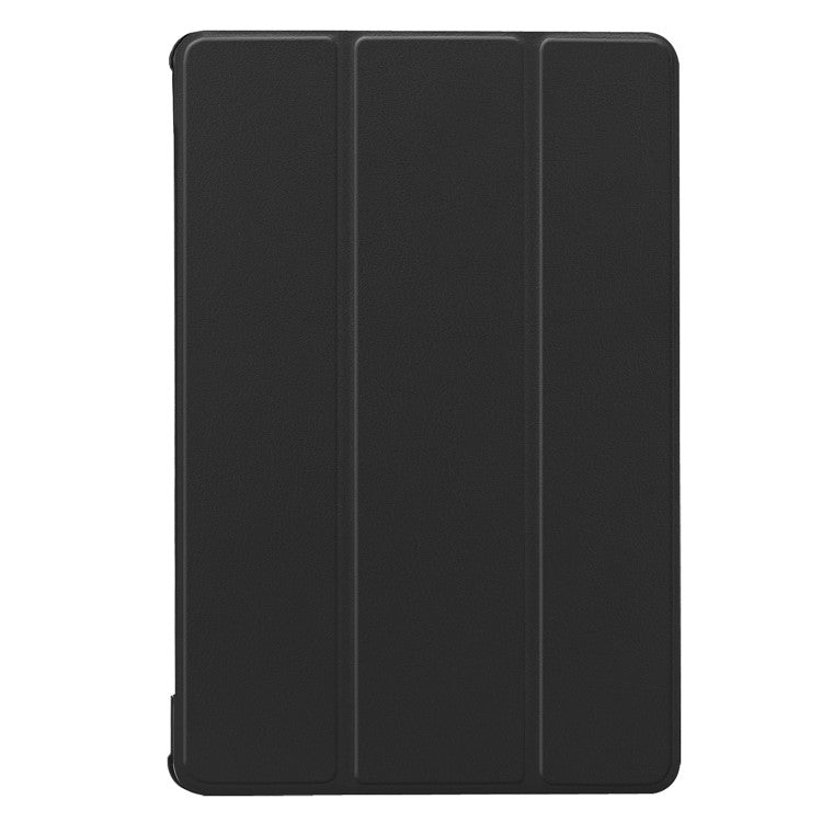Stable Tri-fold Stand Leather Case with Stand for Huawei MediaPad M5 10 / M5 10 (Pro) - Black