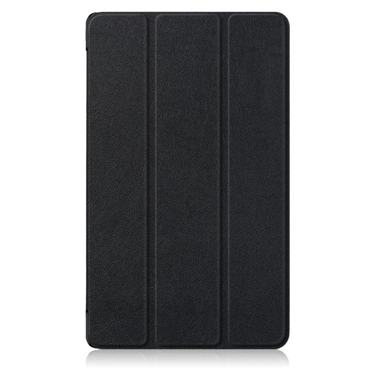 Tri-fold Stand Leather Tablet Smart Case for Huawei MediaPad M5 8 - Black