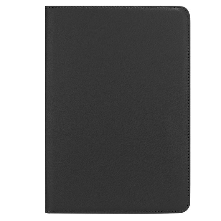 Litchi Grain Leather Stand Tablet Case for Huawei MediaPad M5 10/M5 10 (Pro) with Elastic Band - Black